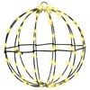 vidaXL Julefiniallys 96 LED-lys Varmhvit Diameter 30 x 32 cm