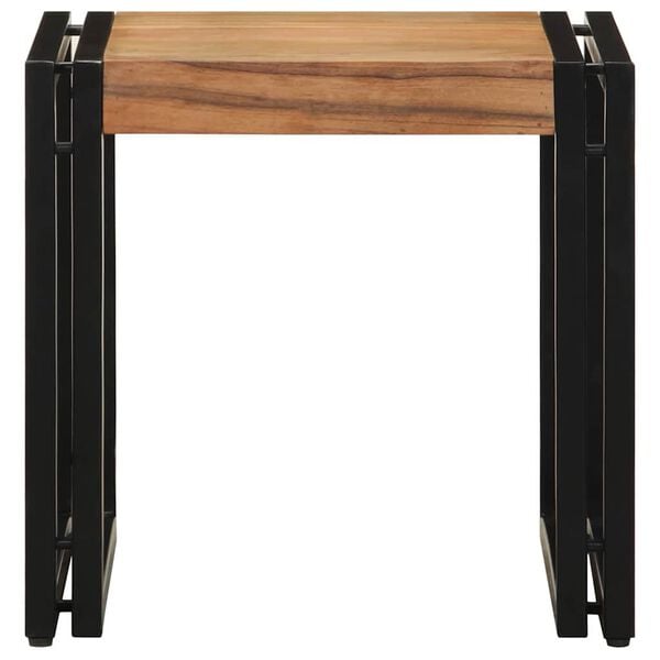 vidaXL Kaffebord Brun 40 x 40 x 38 cm Solid akasietre