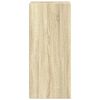 vidaXL Skjenk sonoma eik 40x41x93 cm konstruert tre