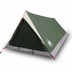 vidaXL Campingtelt 2 personer gr&oslash;nn vanntett