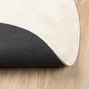 vidaXL Teppe OVIEDO kort luv beige Ø 120 cm