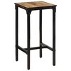 vidaXL Barbord 60x55x107 cm grovt heltre mangotre