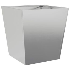 vidaXL Plantekasse 40x40x40 cm galvanisert st&aring;l