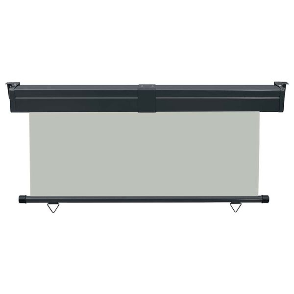 vidaXL Sidemarkise for balkong 170x250 cm grå