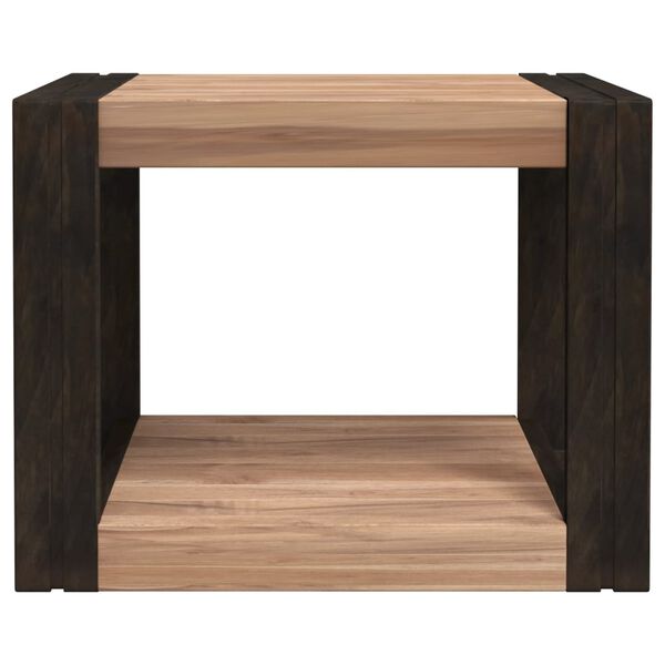 vidaXL Baderomsskap 45x45x35 cm heltre teak
