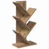 vidaXL Tre Bokhylle 4-Lags 30 x 18 x 60 cm Konstruert tre Artisan eik