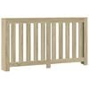 vidaXL Radiatordeksel sonoma eik 149x20x82 cm konstruert tre