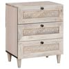 vidaXL Nattbordskap Hvit 50 x 33 x 62 cm Konstruert tre
