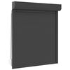 vidaXL Rullegardin Antrasitt 110 x 130 cm Aluminium og Polyuretan