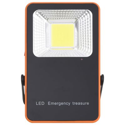 vidaXL LED-flomlys ABS 5 W kaldhvit