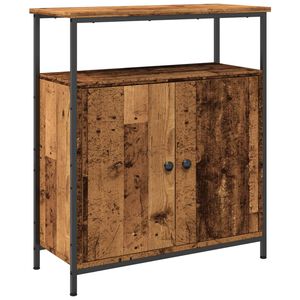 vidaXL Skjenk gammelt tre 70x30x80 cm konstruert tre