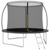 vidaXL Trampolinesett rund 305x76 cm 150 kg