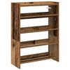 vidaXL Skohylle gammelt tre 60x25x81 cm konstruert tre