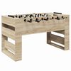 vidaXL Buzzebord Sonoma eik 146,5 x 74 x 85 cm Konstruert tre