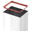 Hailo Søppelbøtte Big-Box Swing størrelse L 35 L hvit 0840-131