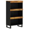 vidaXL Sideskap 60x33x107 cm heltre mango