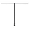 vidaXL Frittst&aring;ende manuell uttrekkbar markise 350x250 cm antrasitt