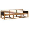 vidaXL Utend&oslash;rs sofa-sett 3 stk. Naturlig Solid akasietre