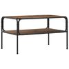 vidaXL Sidetabell Gammelt tre 100 x 50 x 46 cm Konstruert tre