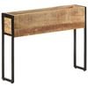 vidaXL Plantekasse 90x20x68 cm grov heltre mango
