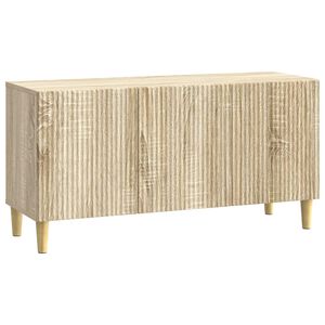vidaXL TV-skap Sonoma eik 99 x 34,5 x 50 cm Konstruert tre