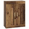 vidaXL Veggskap Veggmontert Gammelt tre 69,5 x 34 x 90 cm
