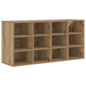vidaXL Sko Skap 103 x 30 x 51 cm Konstruert tre Artisan eik