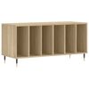 vidaXL Hifi-benk sonoma eik 100x38x48 cm konstruert tre
