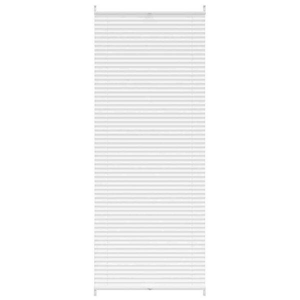 Plissegardiner 90x200 cm Hvit