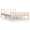 vidaXL Sengeramme heltre 120x190 cm Small Double