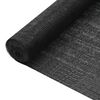 vidaXL Skjermnett svart 3,6x25 m HDPE 75 g/m&sup2;