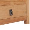vidaXL Nattbord 40x30x50 cm heltre teak