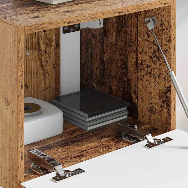 vidaXL TV Veggskap Gamle tre 60 x 31 x 29.5 cm Konstruert tre