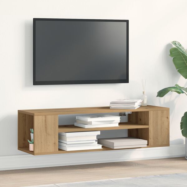 vidaXL TV-skap artisian oak 100 x 30 x 26,5 cm Konstruert tre