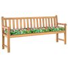 vidaXL Pallet Pute Sett Blomster 2 pcs Tropisk jungle 180 x 40 x 8 cm