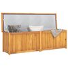 vidaXL Hageboks 175x50x55 cm heltre teak