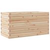 vidaXL Plantekasse 90x40x46 cm heltre furu