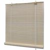 vidaXL Rullegardiner naturlig bambus 2 stk 120x160 cm