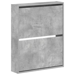vidaXL Vegghengt skoskap ARNHEM 71 x 17 x 86 cm Konstruert tre