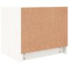 vidaXL Nattbord 2 stk hvit 40x31x35,5 cm heltre furu