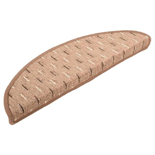 vidaXL Trappetrinnstepper 15 stk brun 65x21x4 cm