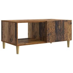 vidaXL Kaffebord Gammelt tre 90 x 50 x 40 cm Konstruert tre
