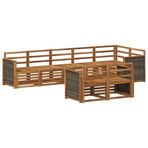 vidaXL Utend&oslash;rs sofa-sett 7 stk.