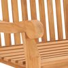 vidaXL Hagebenk Brun 120 x 69 x 92 cm Heltre teak