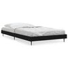 vidaXL Sengeramme svart 100x200 cm konstruert tre