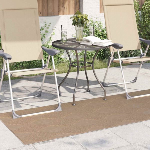 vidaXL Omr&aring;detepper Rektangul&aelig;r Naturlig 200 x 80 cm