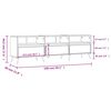 vidaXL TV-benk sonoma eik 150x30x44,5 cm konstruert tre