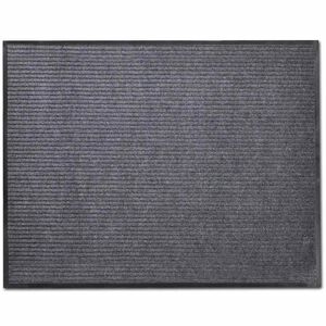 vidaXL D&oslash;rmatte gr&aring; 90 x 60 cm PVC
