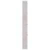 vidaXL Skoskap betonggr&aring; 59x17x150 cm konstruert tre