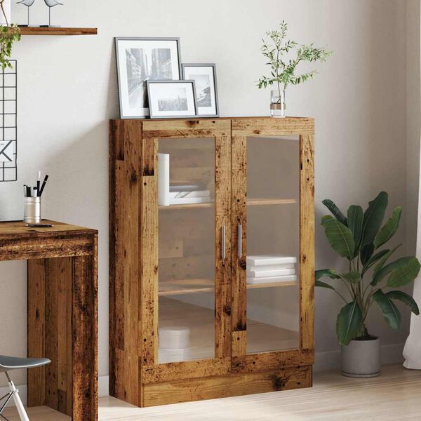 vidaXL Bokhylle gammelt tre 82,5x30,5x115 cm konstruert tre